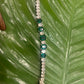 Square emerald tennis bracelet